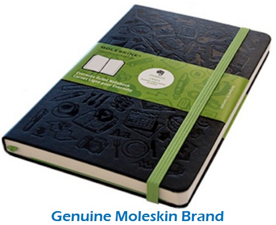 Customised Evernote Moleskine Lrge