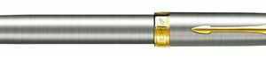 Parker Pens New Sonnet Stainless Steel Gold Trim