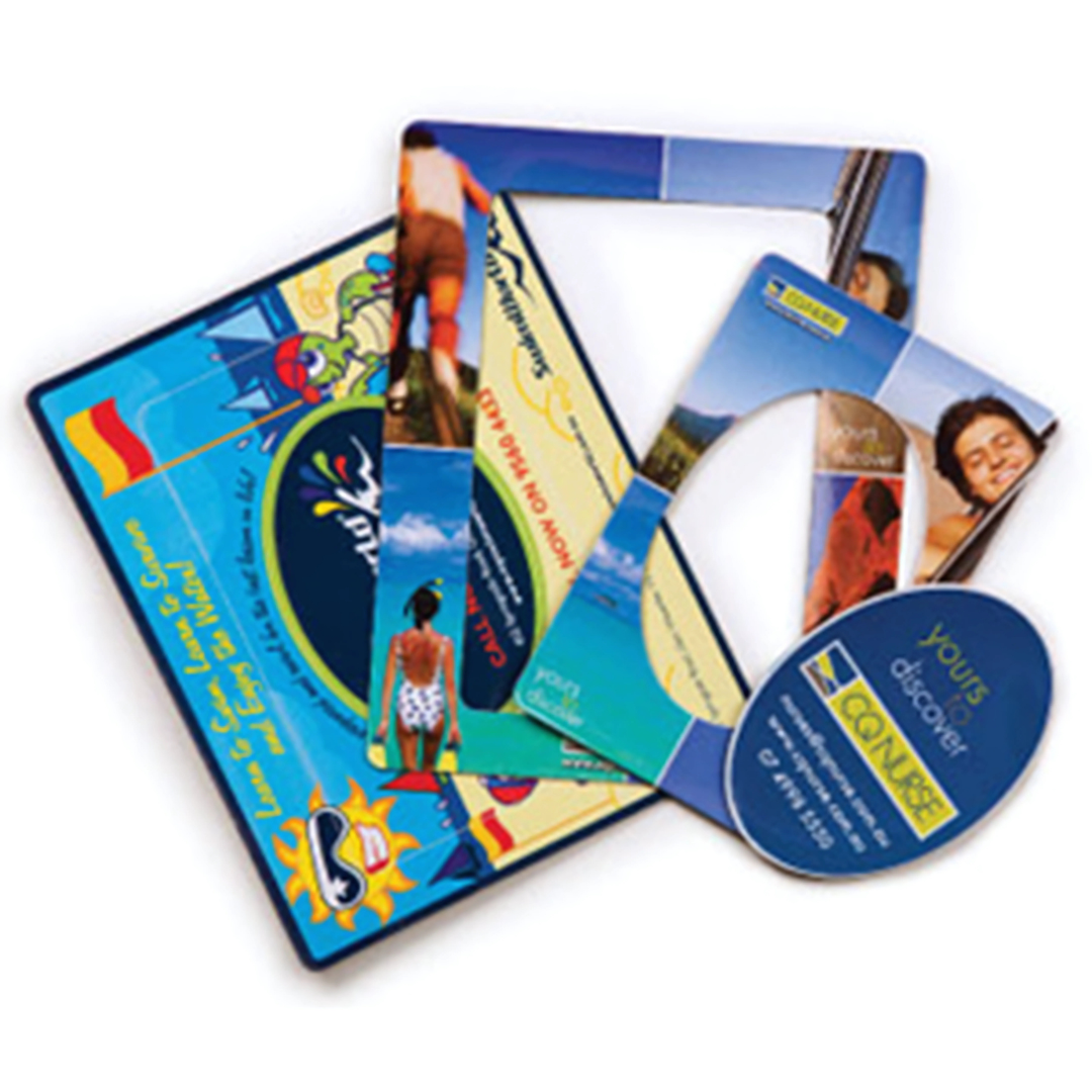 Promotional 3 in 1 Magnetic Photo Frame with company logo, customised text and images