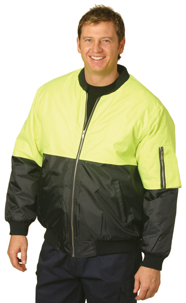 Hi-Vis Two tone visibility apparel jacket