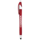 Red pen with CURIOOS printed in white.