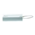The Business Luggage Tag, perfect for business travelers, boasts a sleek silver rectangular design with a sturdy metallic wire loop and a NAME slot for personal details.