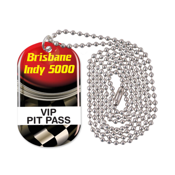 Custom Coloured DogChains 76cm ballchain