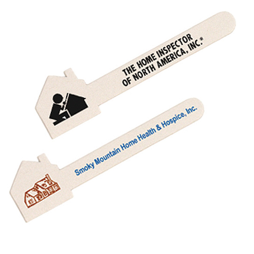 House Shape Branded Emery Board