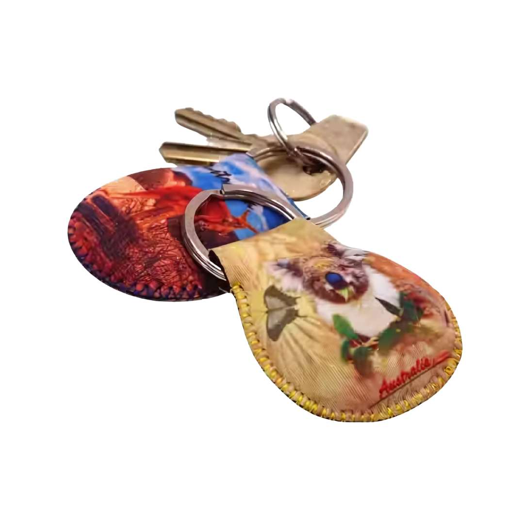 Promotional Ausie-themed keychain