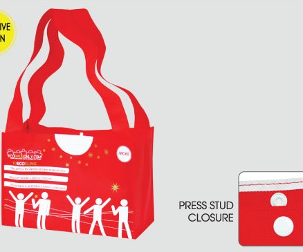 Green Sling Non woven bag