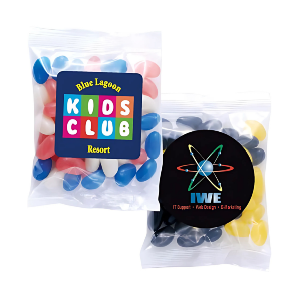 Jelly Beans Corporate Coloured in Cello Bags