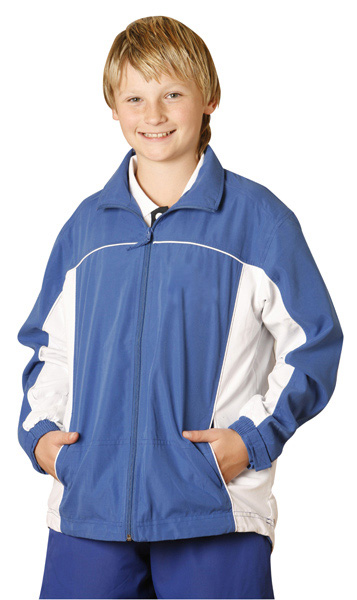 Kids' microfibre promotional sports tracksuit