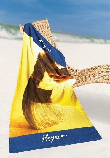 Medium Fibre Printed Beach Towel