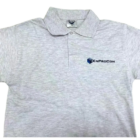 Gray Pre-Shrunk Cotton Polo with ENProCon chest logo.