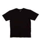 A plain black T-shirt from our Premium Kids Promotional T Shirts collection, set on a white background. It has short sleeves and a round neckline, providing comfort and style for kids.