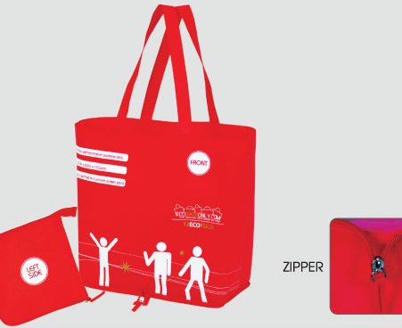 Eco Friendly Foldable Bag - Large