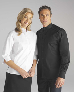 Ladies 3/4 Sleeve Continental Shirt