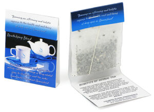 Promotional Tea Card