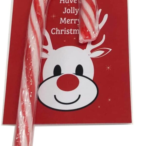 Personalised Candy Canes with Card