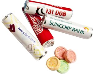 Custom Branded Candy Rolls