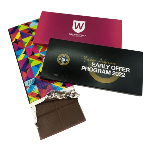 Custom Branded Chocolate Bar 100g