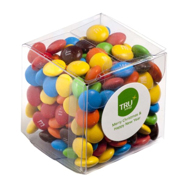 Promotional M&Ms in Cubes