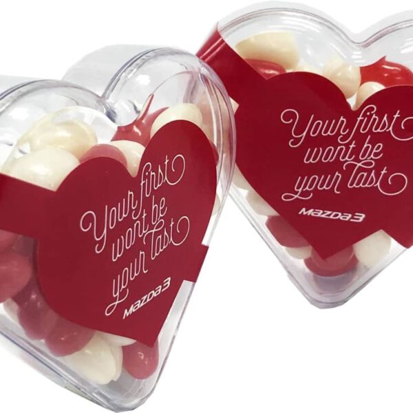 Hearts Jar Jelly Beans