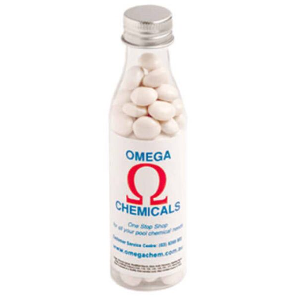 Conference Mints in Soda Bottles