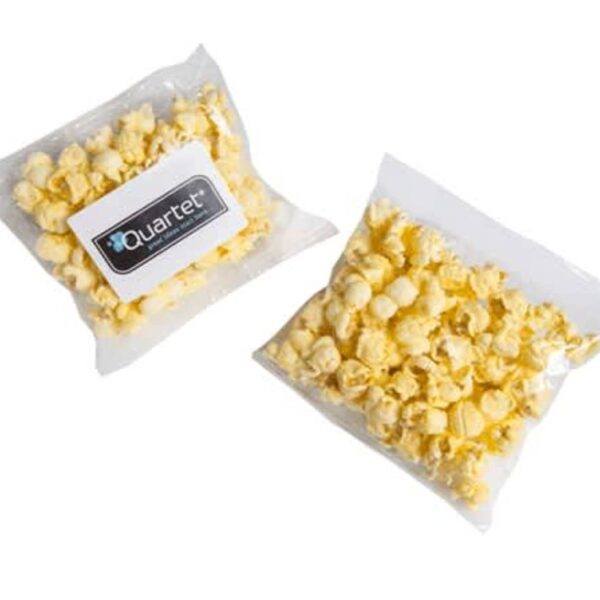 Personalised Mini Bags of Butter Popcorn