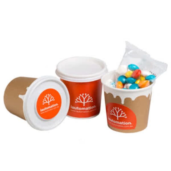 Chewy fruit sweet filled coffee cup baby 50g