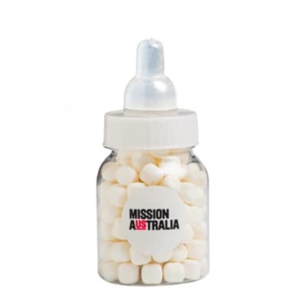 Mint filled baby bottle 50g