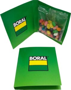 Yummy 50g Jelly Bean Card Packs Customised
