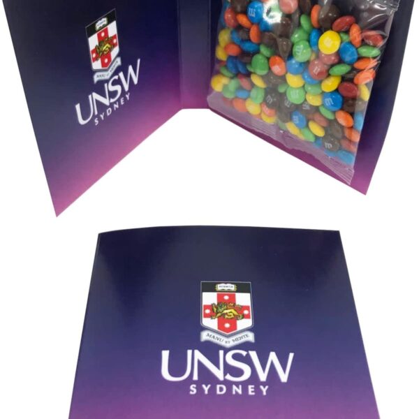 50g Promotional M&Ms Card Gifts