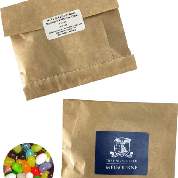 50g Jelly Belly Beans in Custom Paper Bags