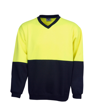 Hi Vis V-Neck Jumper