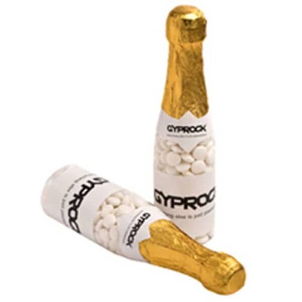 Branded Candy Bottles Filled with Mints