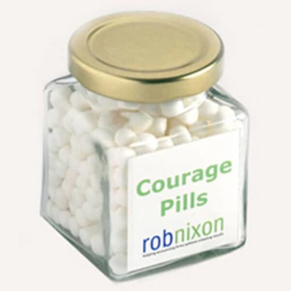 Expo Mints in Square Jar