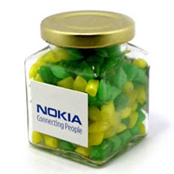 Expo Humbug Lollies in Square Jar