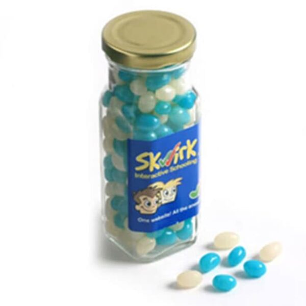 Tradeshow Jelly beans in Tall Jar