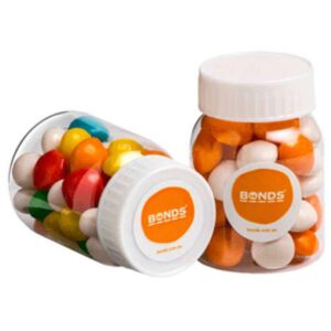 Chewy fruit sweet filled screw top jar baby 50g
