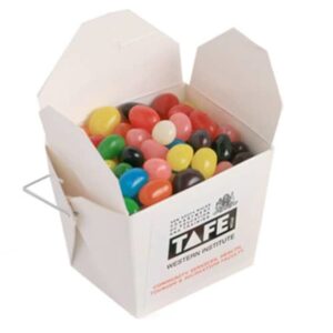 White Noodle Boxed Jelly Beans 100g