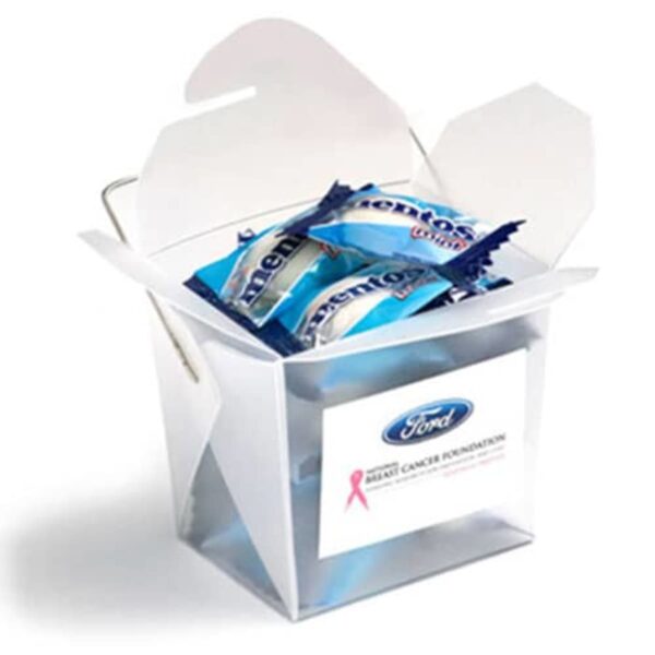 Frosty Noodle Box with Mentos
