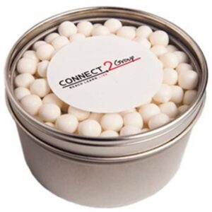Round Tin Mints For Exhibitions