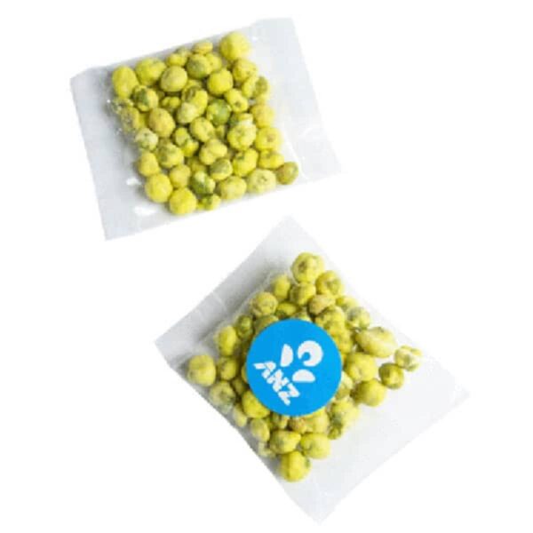 Branded Event Bags With Wasabi Peas