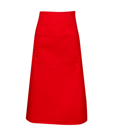 Poly-Cotton Apron Below Knee