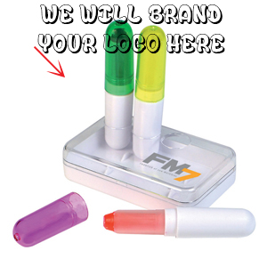 Carter Wax Glide Highlighter Set