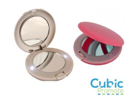 Custom Dual Compact Mirror