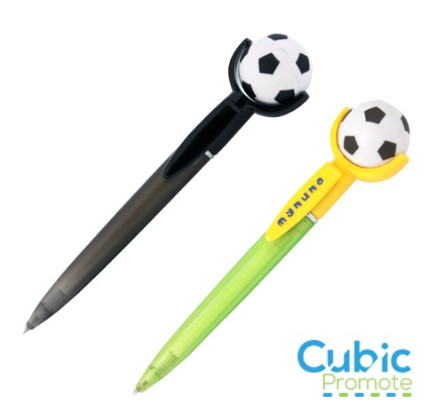 Funky Soccer Themed Pen