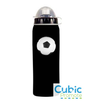 Sleek Custom Soccer Drink Bottle
