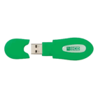Nyokas Matte USB with ECO label and removable cap, shown with cap off.