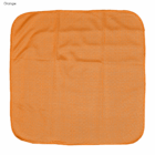 Arctic double layer cooling face cloth with square orange pattern and rounded corners.