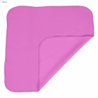 A pink Arctic single layer cooling face cloth with one corner folded over.