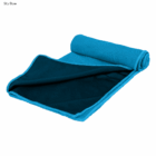 The Everglades double layer cooling towel, with mesh texture, partially unrolled on white.