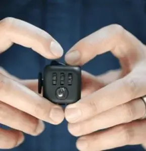Cheap-Promotional-Fidget-Cubes-In-Use